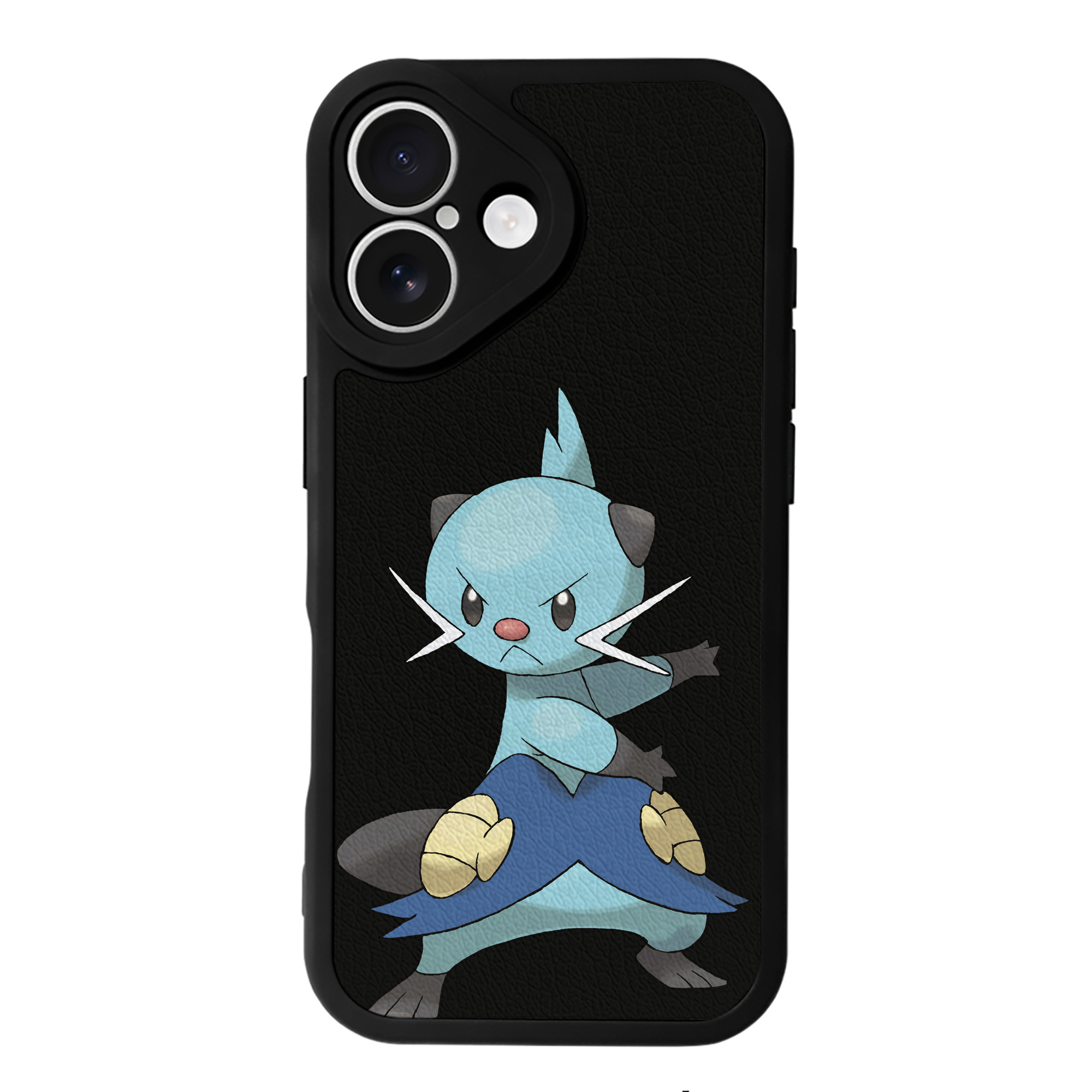 （画像用） ポケットモンスター Pokémon 【iPhone 16シリーズ対応】シリコンスマホケース（レザー調） 材質：シリコン
